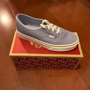 Light Blue/ Periwinkle Vans Womens Size 6.5 Brand New